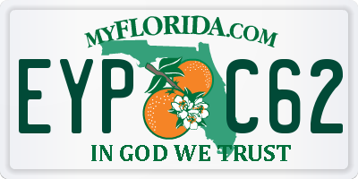 FL license plate EYPC62
