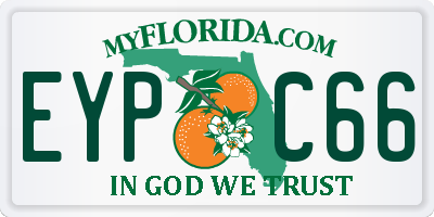FL license plate EYPC66