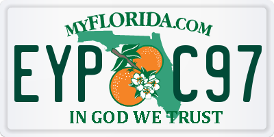 FL license plate EYPC97