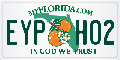 FL license plate EYPH02