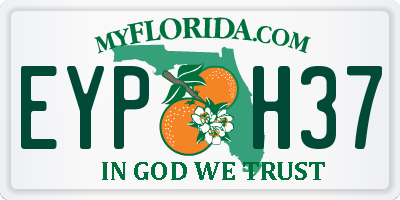 FL license plate EYPH37