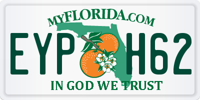 FL license plate EYPH62