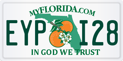 FL license plate EYPI28