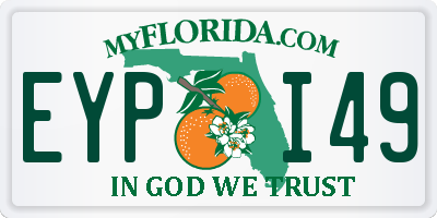 FL license plate EYPI49