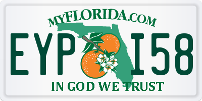 FL license plate EYPI58