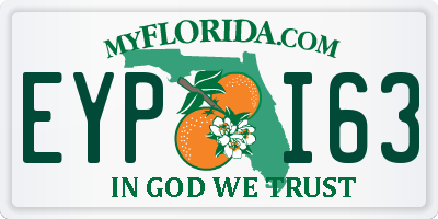 FL license plate EYPI63