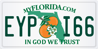 FL license plate EYPI66