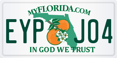 FL license plate EYPJ04