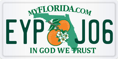 FL license plate EYPJ06