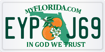 FL license plate EYPJ69