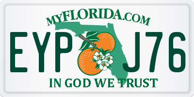 FL license plate EYPJ76