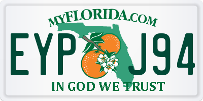 FL license plate EYPJ94