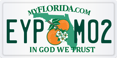 FL license plate EYPM02