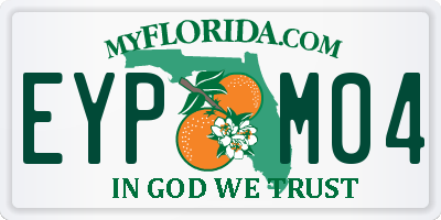 FL license plate EYPM04