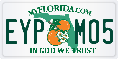 FL license plate EYPM05
