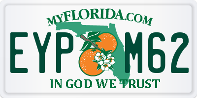 FL license plate EYPM62