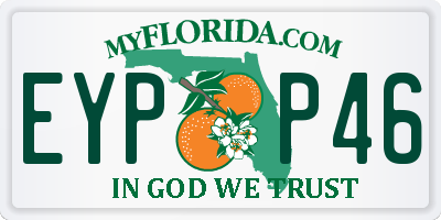 FL license plate EYPP46