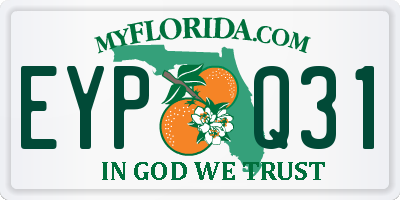 FL license plate EYPQ31