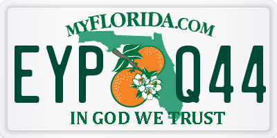 FL license plate EYPQ44