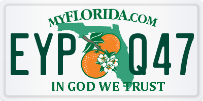 FL license plate EYPQ47