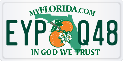 FL license plate EYPQ48