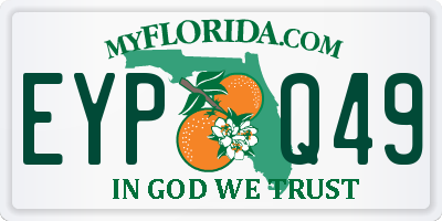 FL license plate EYPQ49