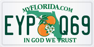 FL license plate EYPQ69