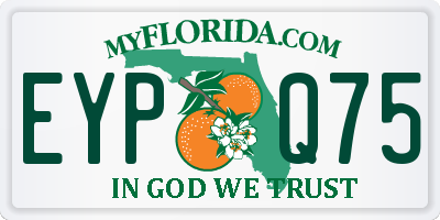 FL license plate EYPQ75