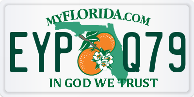 FL license plate EYPQ79