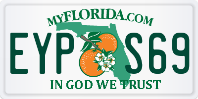 FL license plate EYPS69
