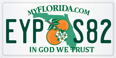 FL license plate EYPS82