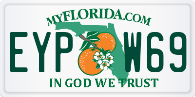 FL license plate EYPW69