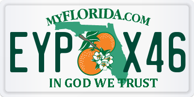 FL license plate EYPX46