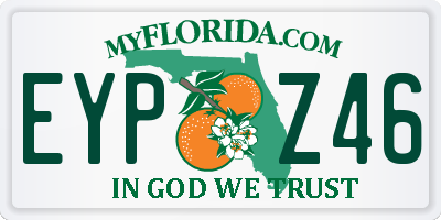 FL license plate EYPZ46