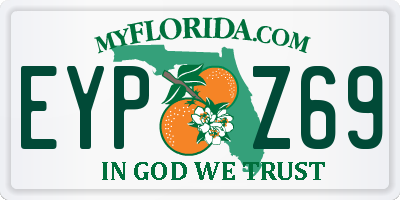 FL license plate EYPZ69