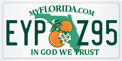 FL license plate EYPZ95