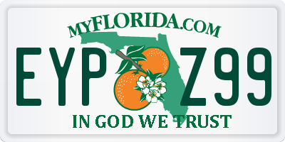 FL license plate EYPZ99
