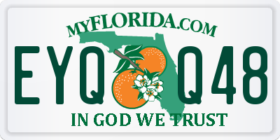 FL license plate EYQQ48