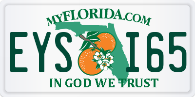 FL license plate EYSI65