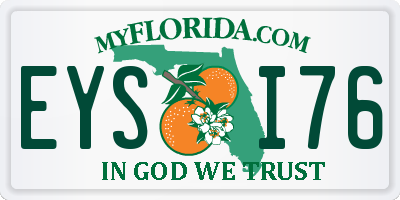 FL license plate EYSI76