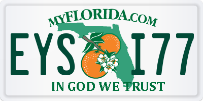 FL license plate EYSI77