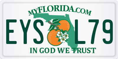 FL license plate EYSL79