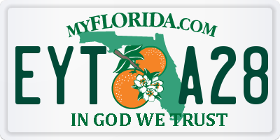 FL license plate EYTA28