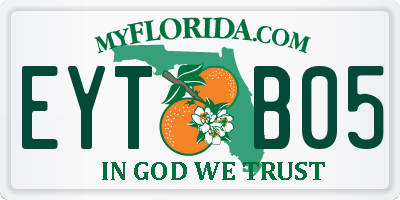 FL license plate EYTB05