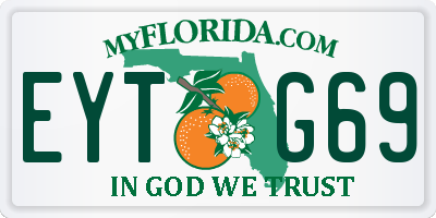 FL license plate EYTG69