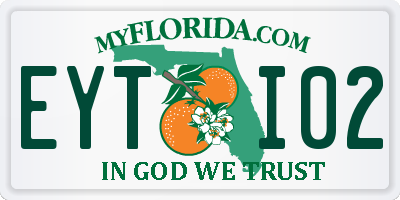 FL license plate EYTI02