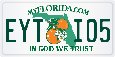 FL license plate EYTI05