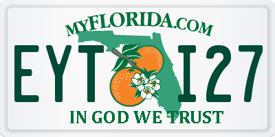 FL license plate EYTI27