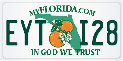 FL license plate EYTI28