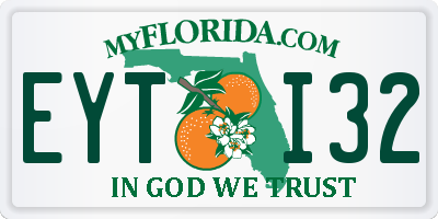 FL license plate EYTI32